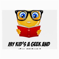 Geek Kid Large Glasses Cloth by athenastemple