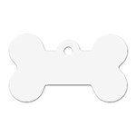 Fruit of Education Dog Tag Bone (Two Sides) Back