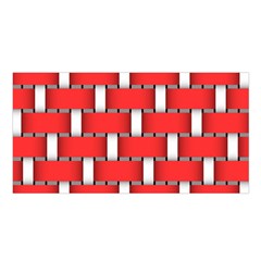 Weave And Knit Pattern Seamless Background Wallpaper Satin Shawl by Nexatart