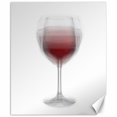 Wine Glass Steve Socha Canvas 20  X 24   by WineGlassOverlay