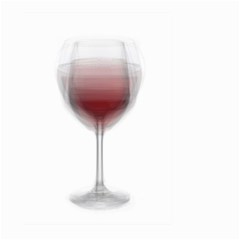 Wine Glass Steve Socha Large Garden Flag (two Sides) by WineGlassOverlay