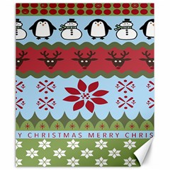 Ugly Christmas Xmas Canvas 20  X 24   by Nexatart
