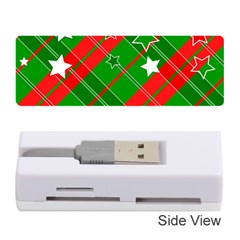 Background Abstract Christmas Memory Card Reader (stick)  by Nexatart