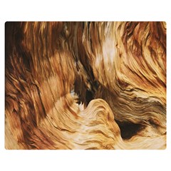 Brown Beige Abstract Painting Double Sided Flano Blanket (medium)  by Nexatart