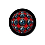 Camera Monitoring Security Magnet 3  (Round) Front