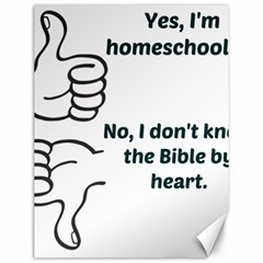 Bible No Canvas 12  X 16   by athenastemple
