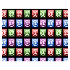Email At Internet Computer Web Double Sided Flano Blanket (medium)  by Nexatart