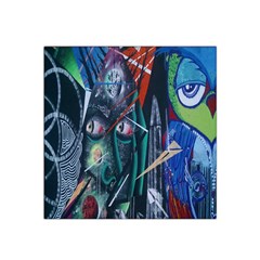 Graffiti Art Urban Design Paint Satin Bandana Scarf by Nexatart