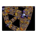 Machine Gear Mechanical Technology Double Sided Flano Blanket (Mini)  35 x27  Blanket Back