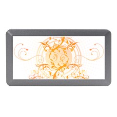 Orange Swirls Memory Card Reader (mini) by SheGetsCreative