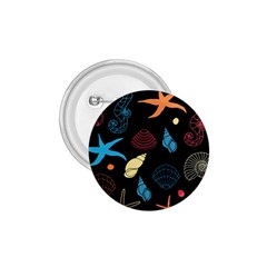 Seahorse Starfish Seashell Shell 1 75  Buttons by Nexatart