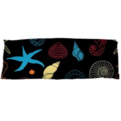 Seahorse Starfish Seashell Shell Body Pillow Case (dakimakura) by Nexatart