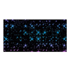Stars Pattern Satin Shawl by Nexatart