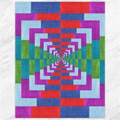 Texture Fabric Textile Jute Maze Canvas 12  X 16   by Nexatart