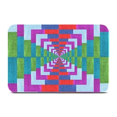 Texture Fabric Textile Jute Maze Plate Mats by Nexatart