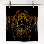 Virus Computer Encryption Trojan Face Towel Front