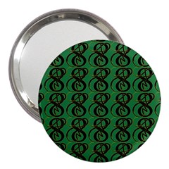 Abstract Pattern Graphic Lines 3  Handbag Mirrors by Amaryn4rt