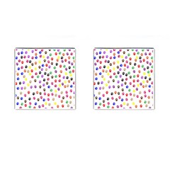 Paw Prints Background Cufflinks (square) by Amaryn4rt