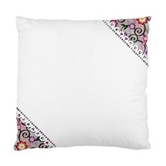 Floral Ornament Baby Girl Design Standard Cushion Case (two Sides) by Amaryn4rt