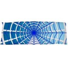 Cobweb Network Points Lines Body Pillow Case Dakimakura (two Sides) by Amaryn4rt
