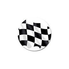 Flag Chess Corse Race Auto Road Golf Ball Marker (4 Pack) by Amaryn4rt