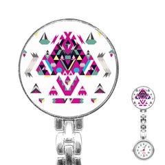 Geometric Play Stainless Steel Nurses Watch by Amaryn4rt