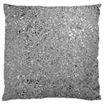 Abstract Flowing And Moving Liquid Metal Large Flano Cushion Case (Two Sides) Front
