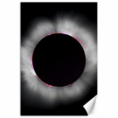 Solar Eclipse Canvas 20  X 30   by Amaryn4rt