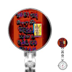 Big Red Sun Walin 72 Stainless Steel Nurses Watch by MRTACPANS