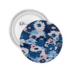 Fabric Wildflower Bluebird 2 25  Buttons by Simbadda