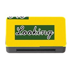 No Looking Back Memory Card Reader With Cf by Mandielei