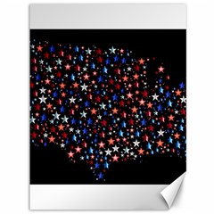 America Usa Map Stars Vector  Canvas 36  X 48   by Simbadda