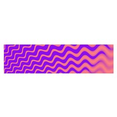 Pink And Purple Satin Scarf (oblong) by Simbadda