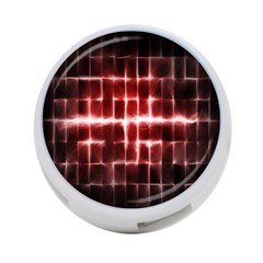 Electric Lines Pattern 4-port Usb Hub (two Sides)  by Simbadda
