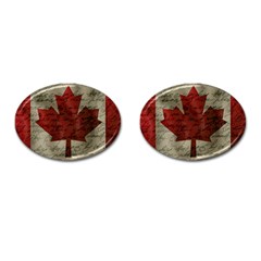 Canada Flag Cufflinks (oval) by Valentinaart