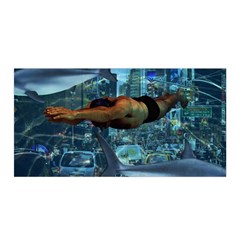 Urban Swimmers   Satin Wrap by Valentinaart