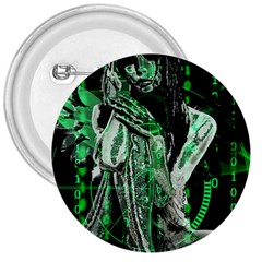 Cyber Angel 3  Buttons by Valentinaart