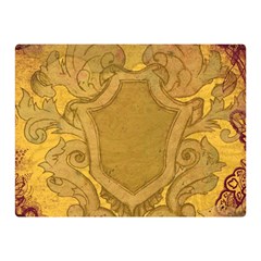 Vintage Scrapbook Old Ancient Retro Pattern Double Sided Flano Blanket (mini)  by Simbadda