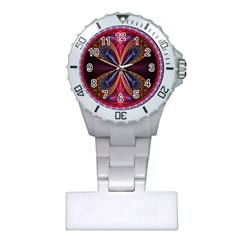 3d Abstract Ring Plastic Nurses Watch by Simbadda