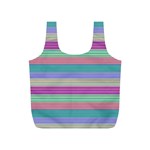 Backgrounds Pattern Lines Wall Full Print Recycle Bags (S)  Front