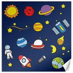 Space Background Design Canvas 20  X 20   by Simbadda