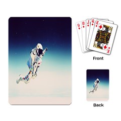 Astronaut Playing Card by Simbadda