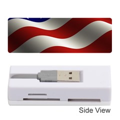 Flag United States Stars Stripes Symbol Memory Card Reader (stick)  by Simbadda