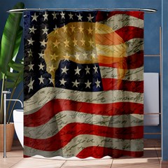 American President Shower Curtain 60  X 72  (medium)  by Valentinaart