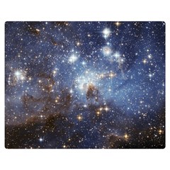 Large Magellanic Cloud Double Sided Flano Blanket (medium)  by SpaceShop