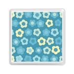 Floral pattern Memory Card Reader (Square)  Front