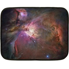 Orion Nebula Double Sided Fleece Blanket (mini)  by SpaceShop