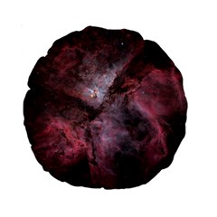 Carina Peach 4553 Standard 15  Premium Round Cushions by SpaceShop