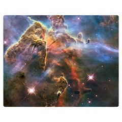 Pillar And Jets Double Sided Flano Blanket (medium)  by SpaceShop