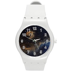 Seagull Nebula Round Plastic Sport Watch (m) by SpaceShop